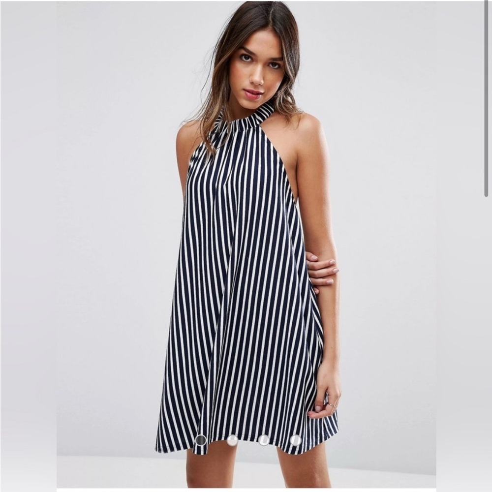 ASOS Halter Neck Swing Dress